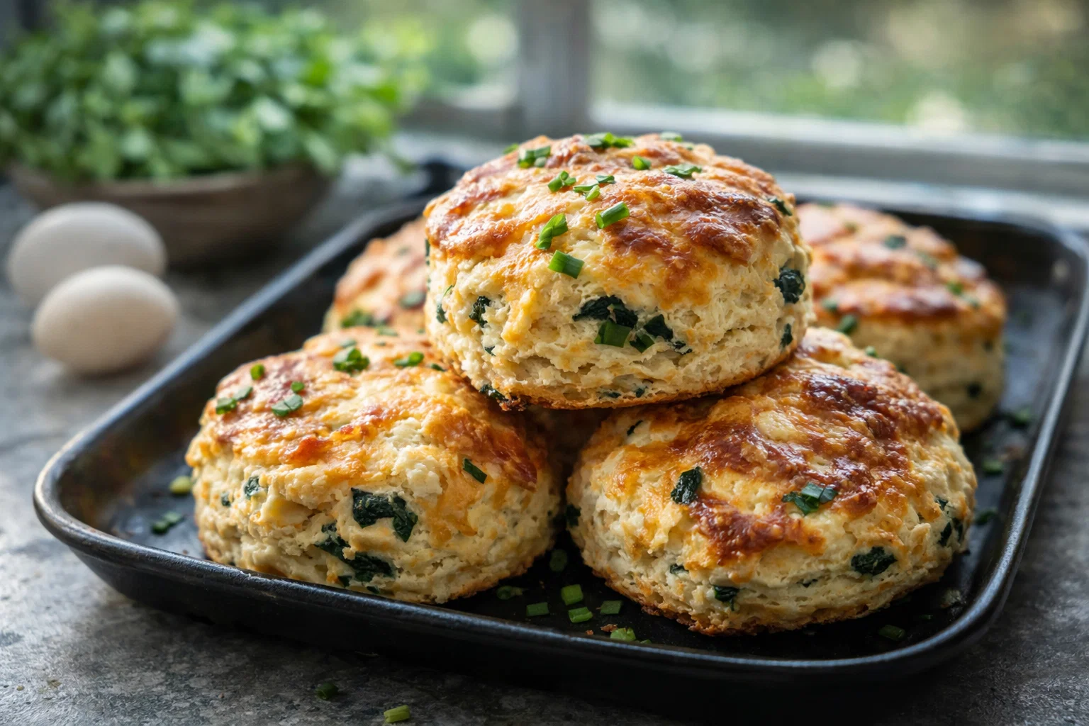 Easy Breakfast Protein Biscuits