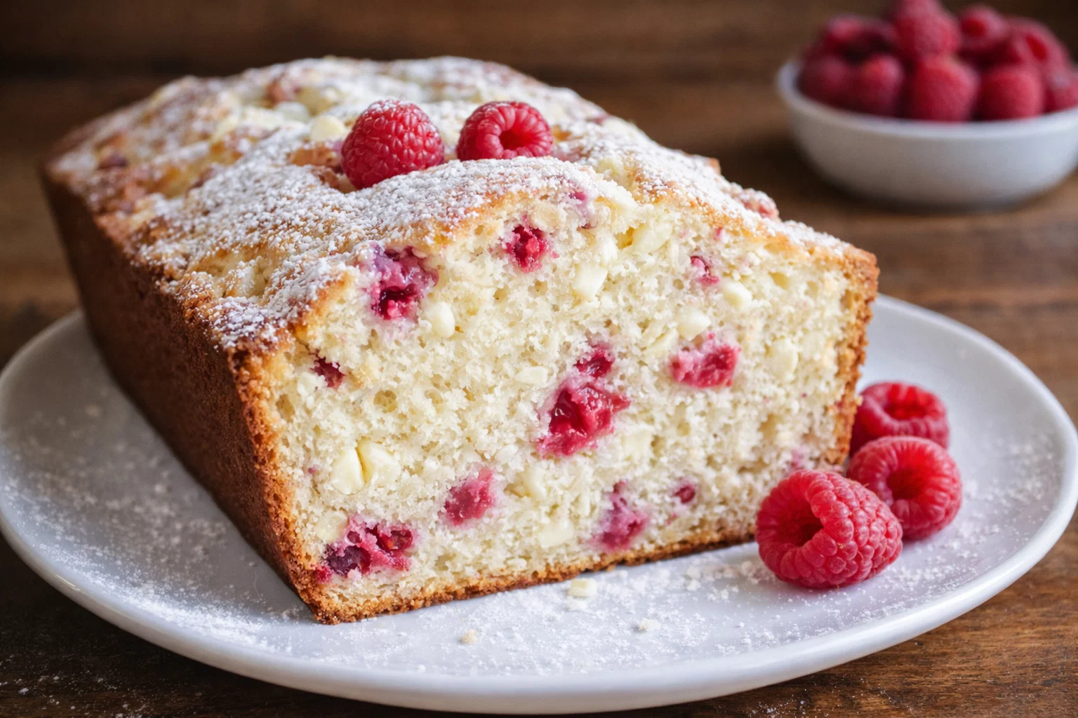 The Best White Chocolate Chip Raspberry Bread