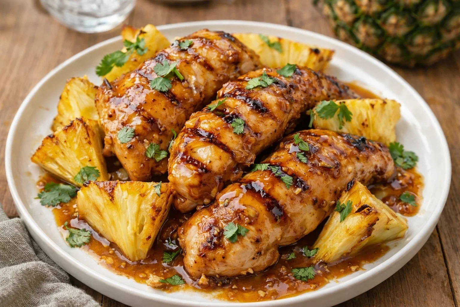 Easy Brown Sugar Pineapple Chicken