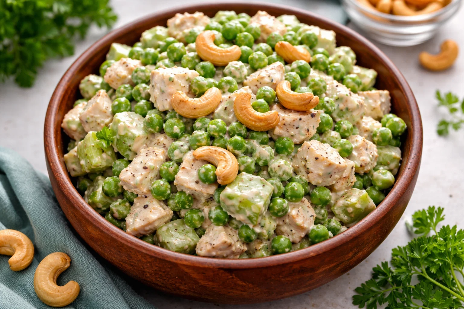 Best Cashew Pea Salad