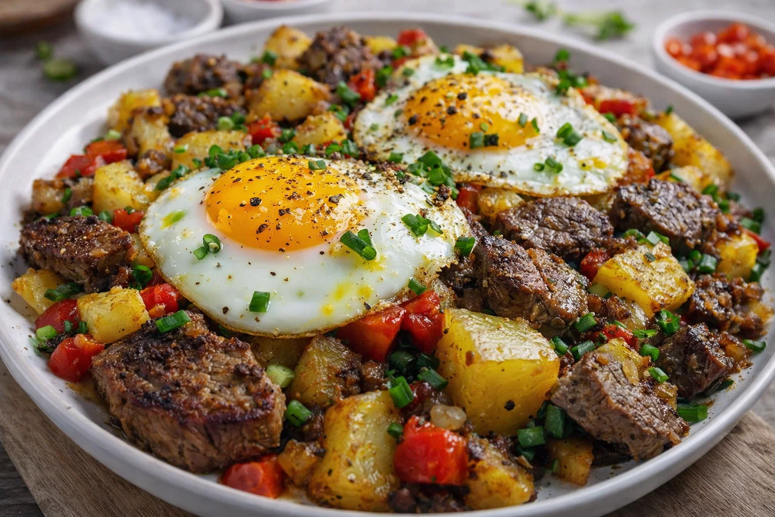 The Best Steak Potato Breakfast Hash