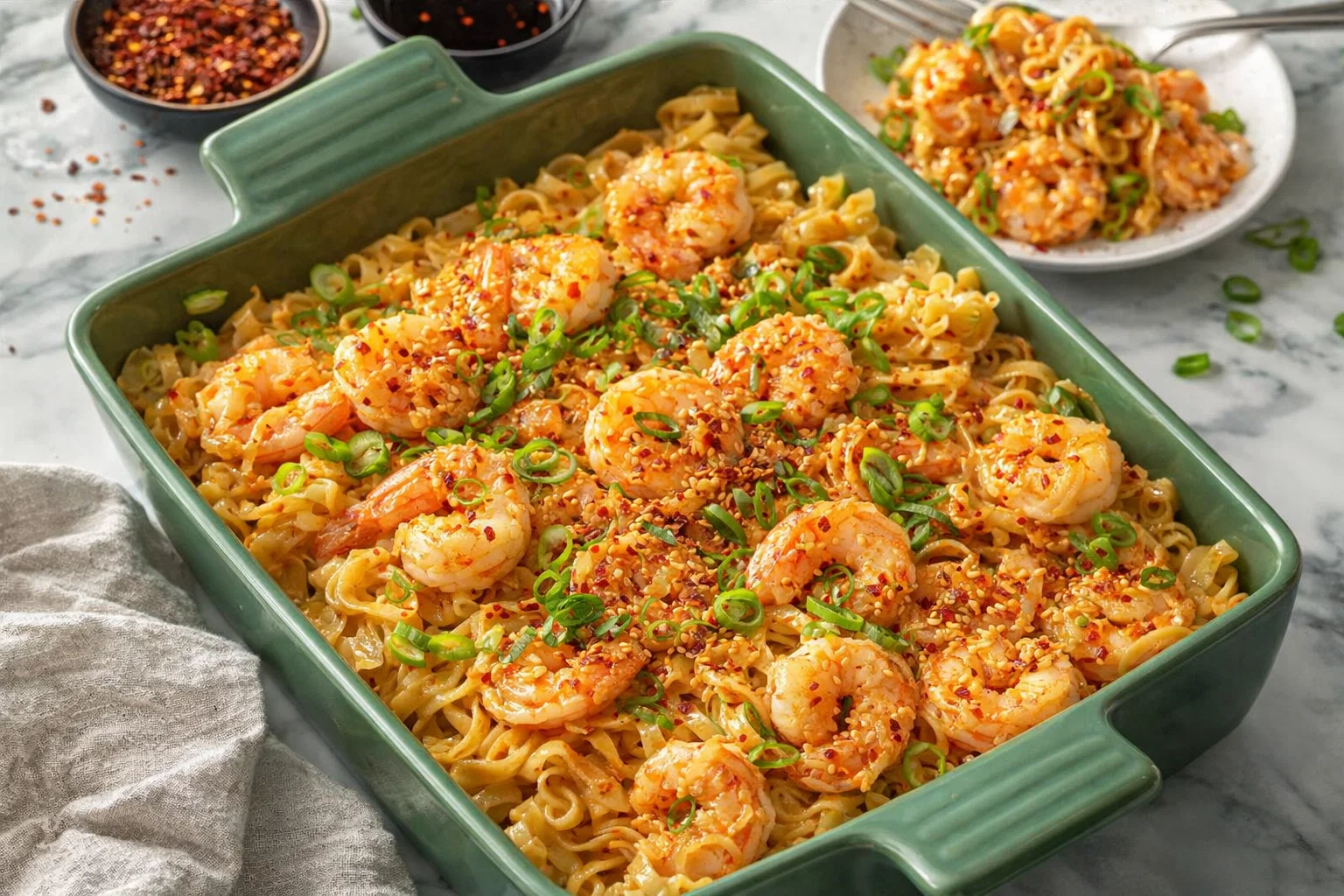 I CanT Stop Making This Spicy Shrimp Pasta