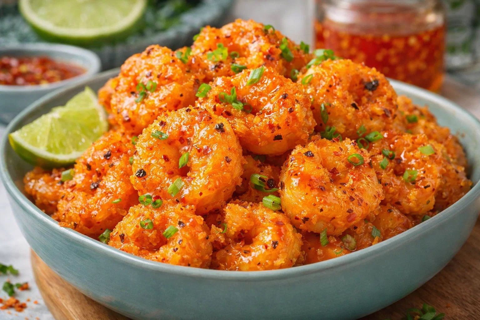 Golden Bang Bang Shrimp With Sweet Chili Sauce