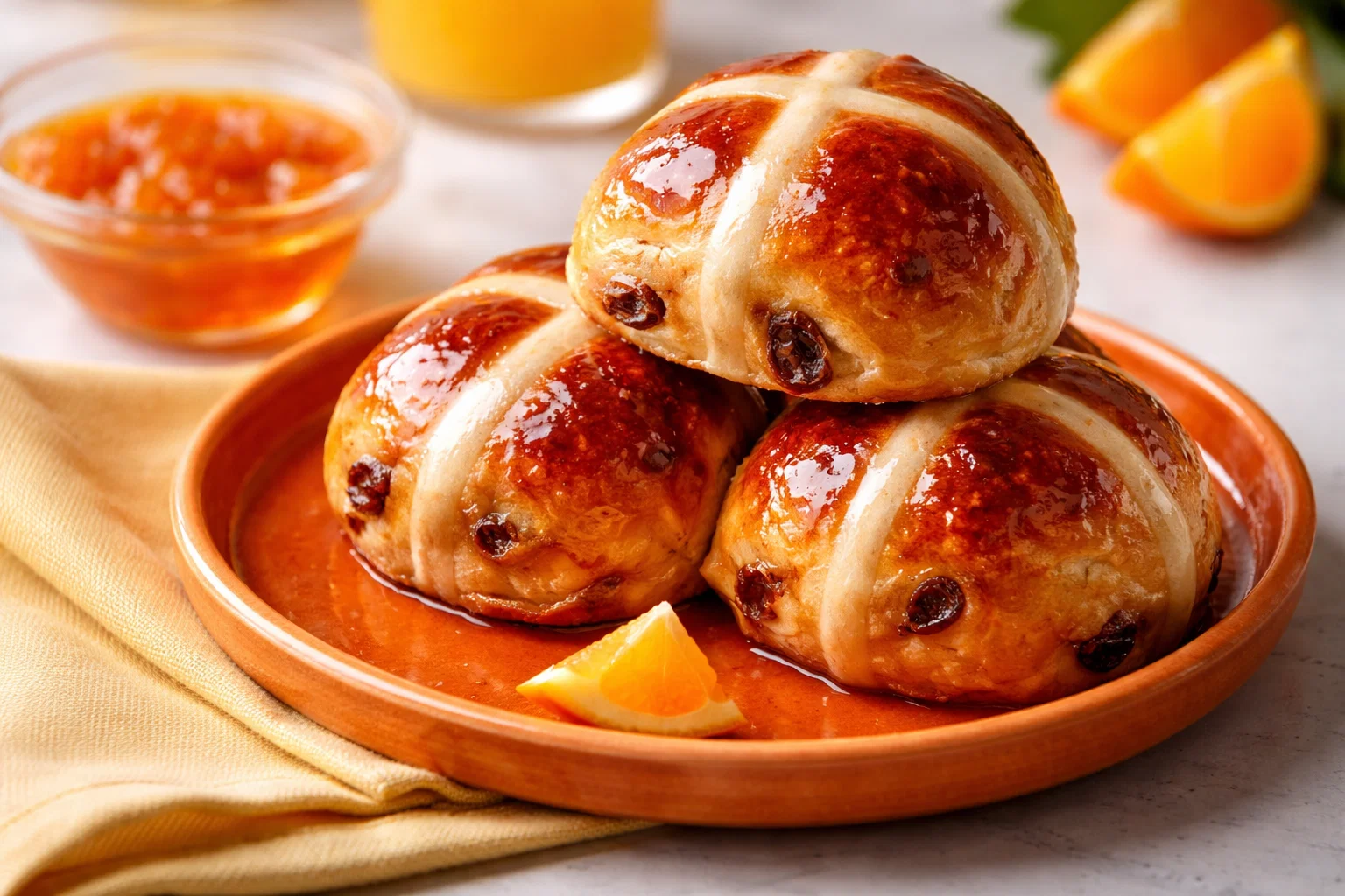 Irresistible Traditional British Hot Cross Buns