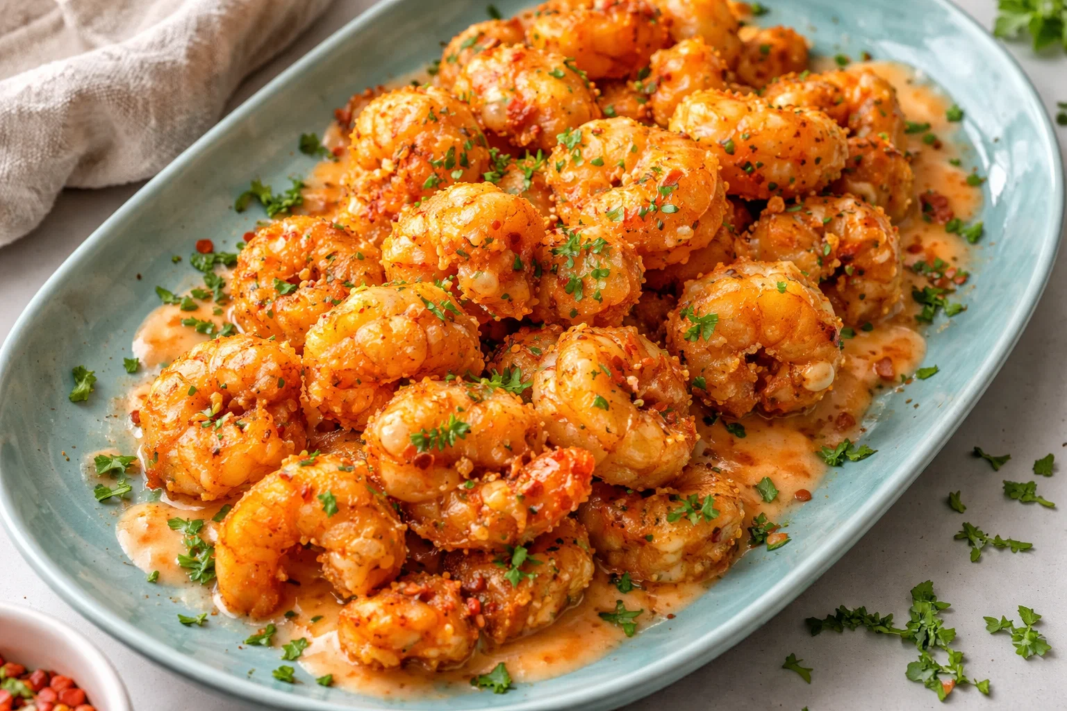 Juicy Air Fryer Bang Bang Shrimp