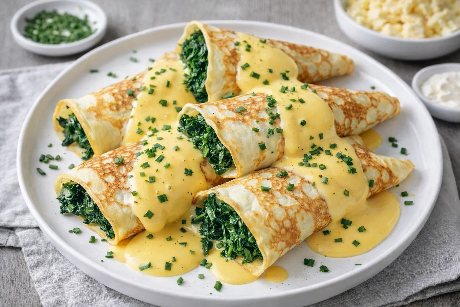 Easy Savory Breakfast Crepes Recipe