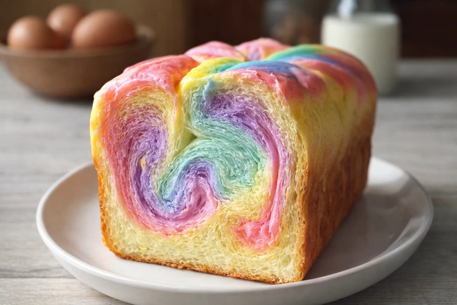 Tasty Pastel Cloud Bread Recipe