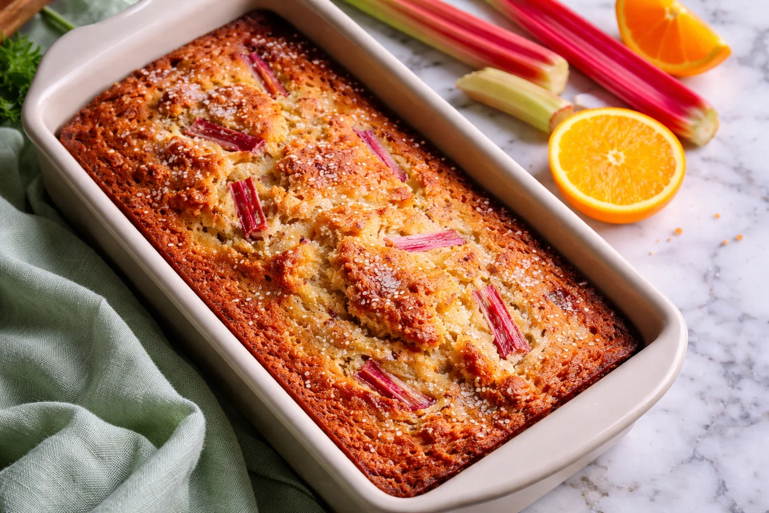 I CanT Stop Making This Tender Rhubarb Quick Bread
