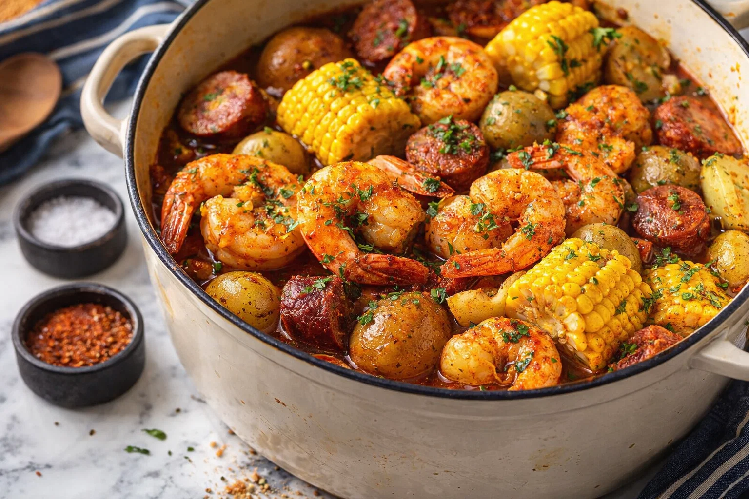 Classic Cajun Shrimp Boil