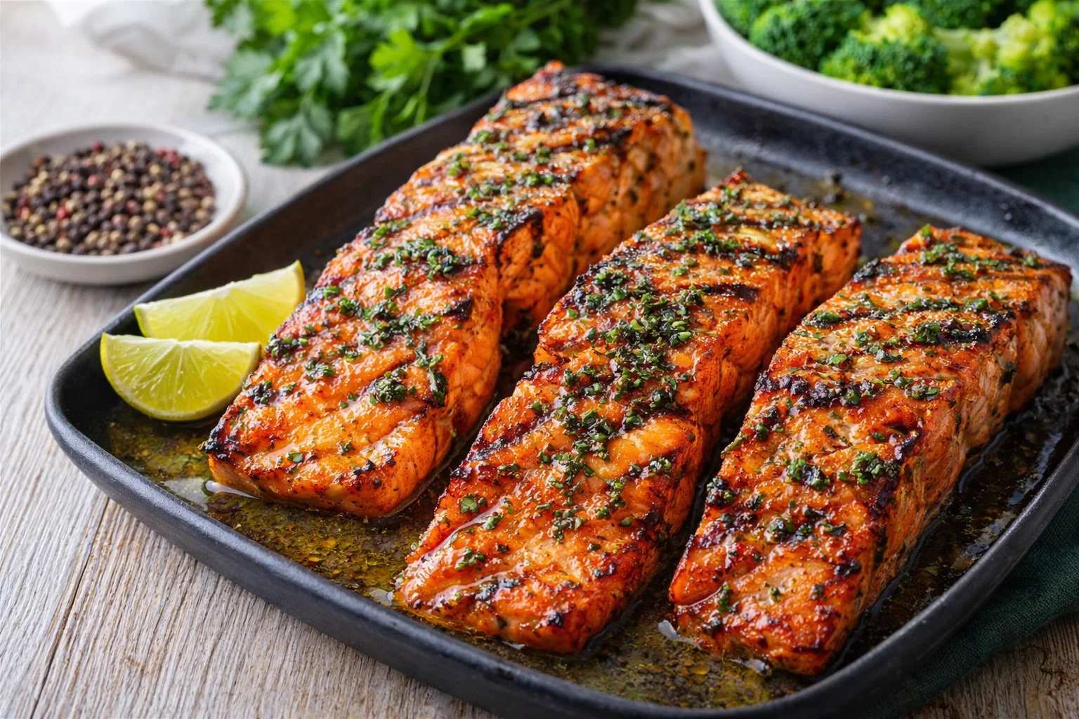 Classic Keto Grilled Salmon