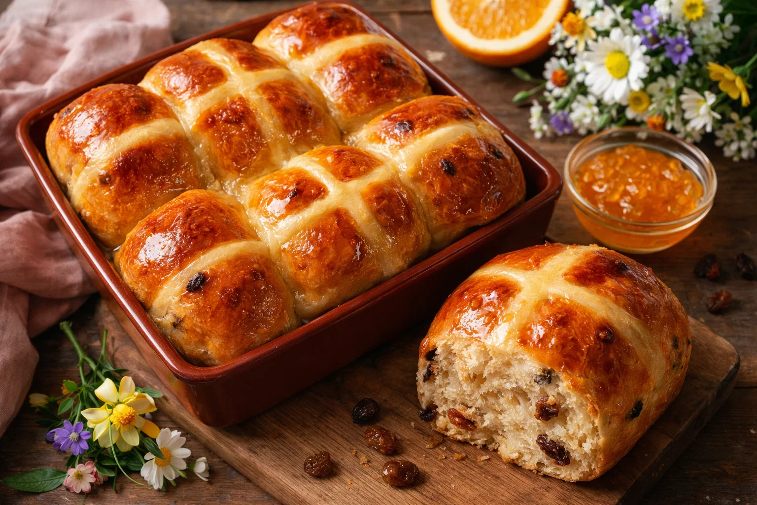 Classic Xl Hot Cross Buns