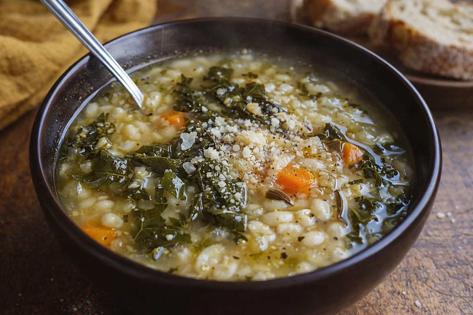 Cozy Sardinian Herb Soup Healthy Recipe