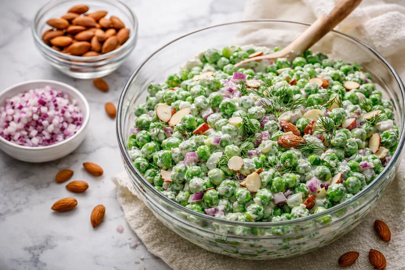 I CanT Stop Making This Creamy Pea Salad