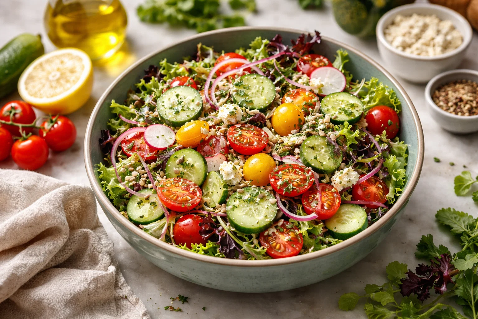 Best Spring Mix Salad