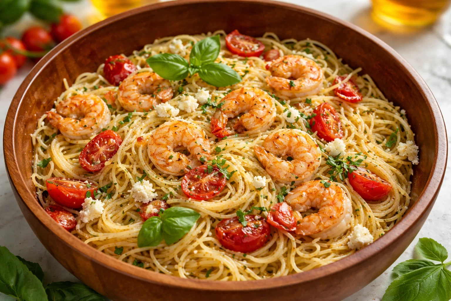 Tasty Grilled Shrimp Caprese