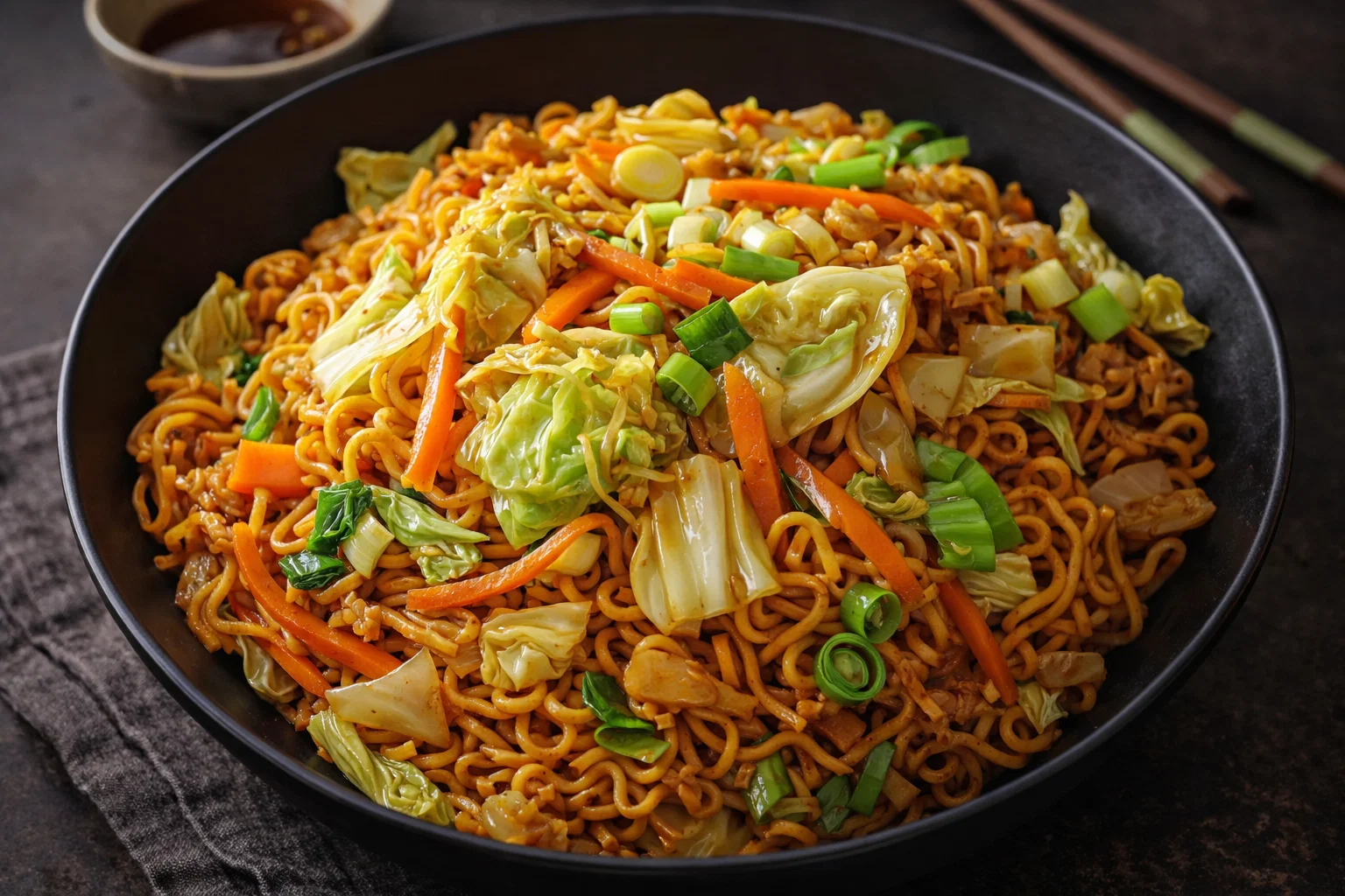 Easy Japanese Yakisoba Noodles Recipe