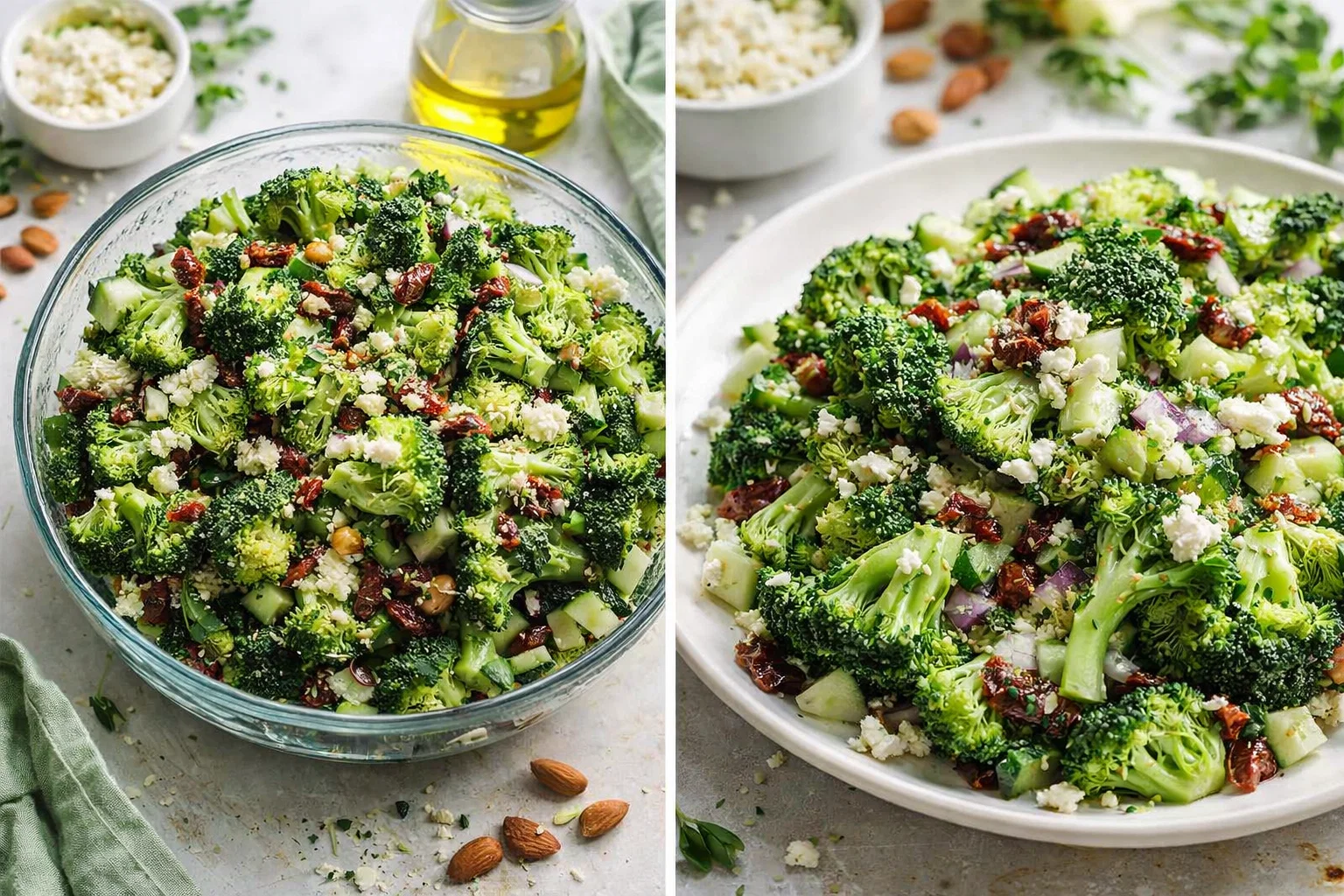 Tasty Greek Broccoli Salad