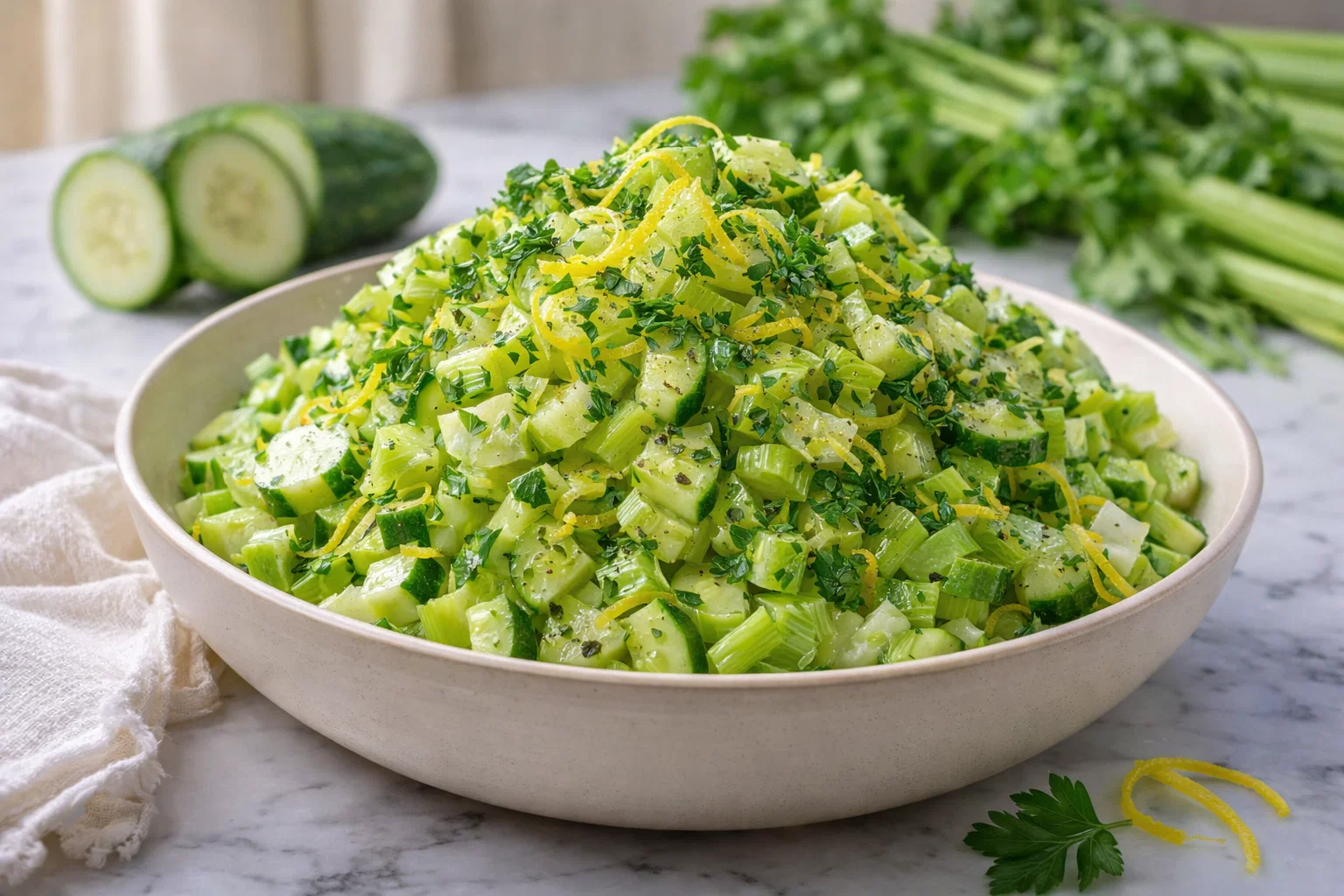 My GrandmaS Secret Recipe For The Best Celery Salad