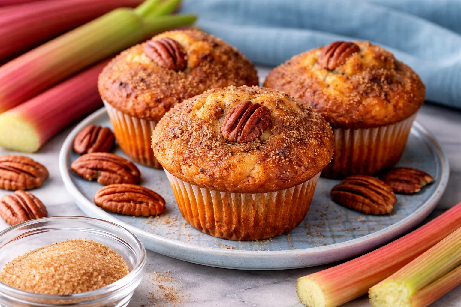 IM Officially Addicted To These Sweet Rhubarb Treats