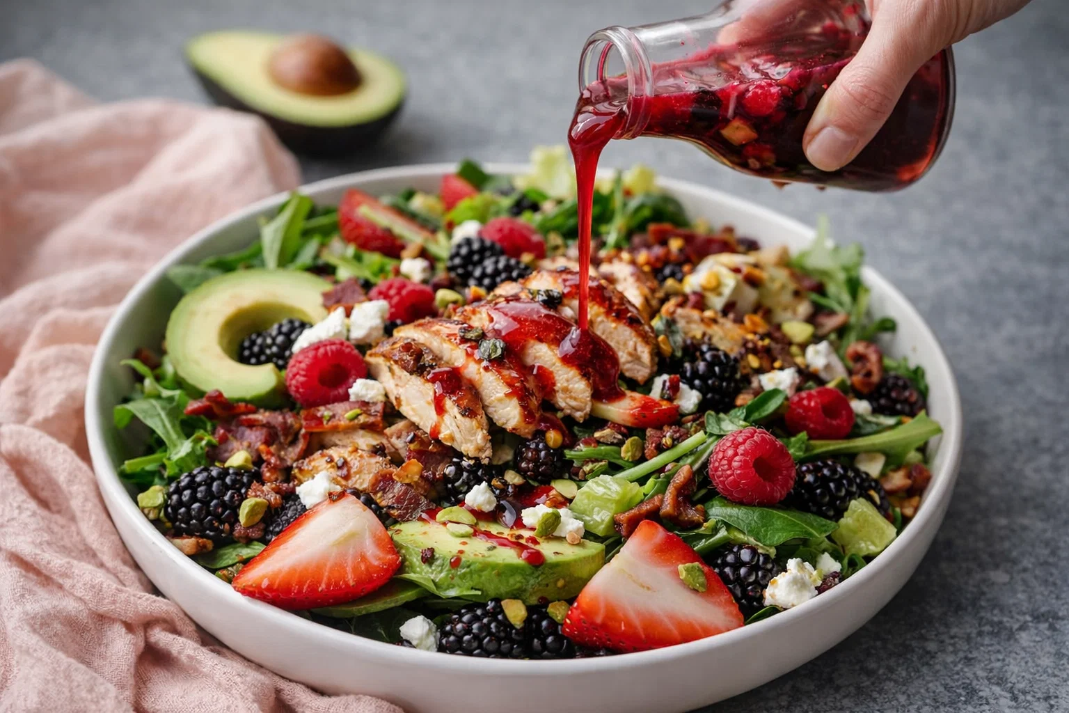 IM Obsessed Been Making This Raspberry Dressing Non-Stop