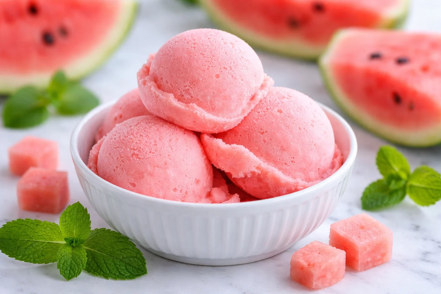 Easy Ninja Creami Watermelon Sorbet Recipe