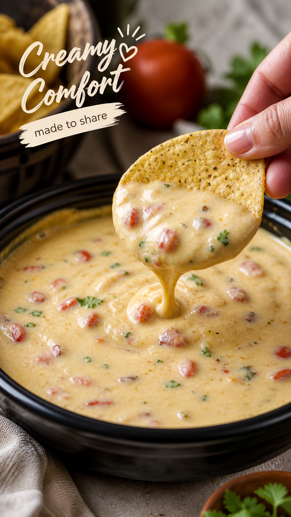 Creamy Queso Dip Recipe  Easy Appetizer Ideas for Parties  Snacks