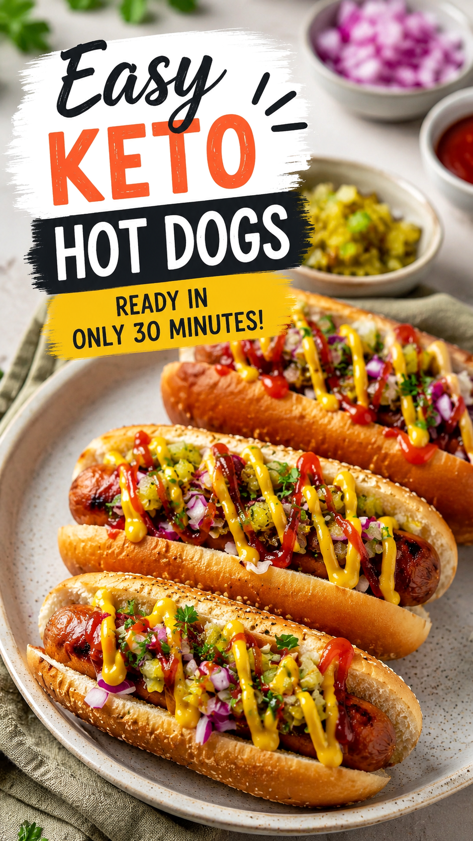 Easy Keto Hot Dogs Recipe for Quick Family Dinner in 30 Minutes