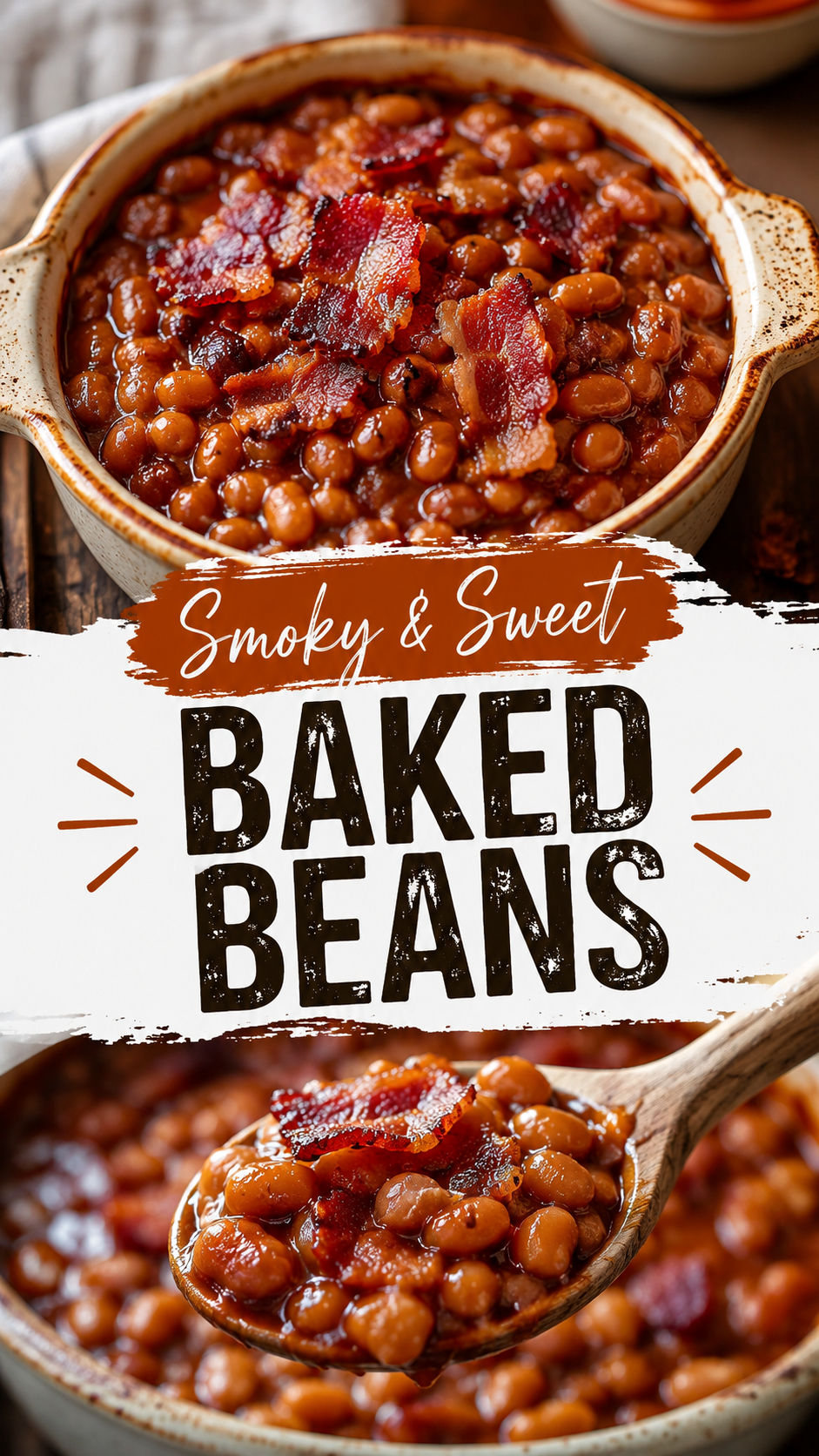 Easy Smoked Baked Beans Recipe with Bacon  Best BBQ Dinner Side Dish