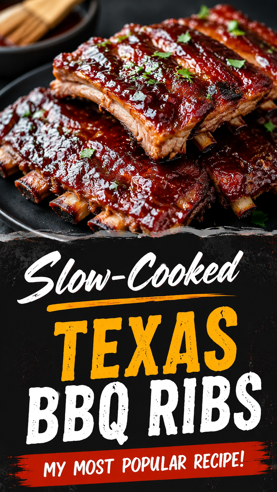 Slow Cooker Texas BBQ Ribs Recipe  Easy Crockpot Fall-Off-The-Bone Dinner