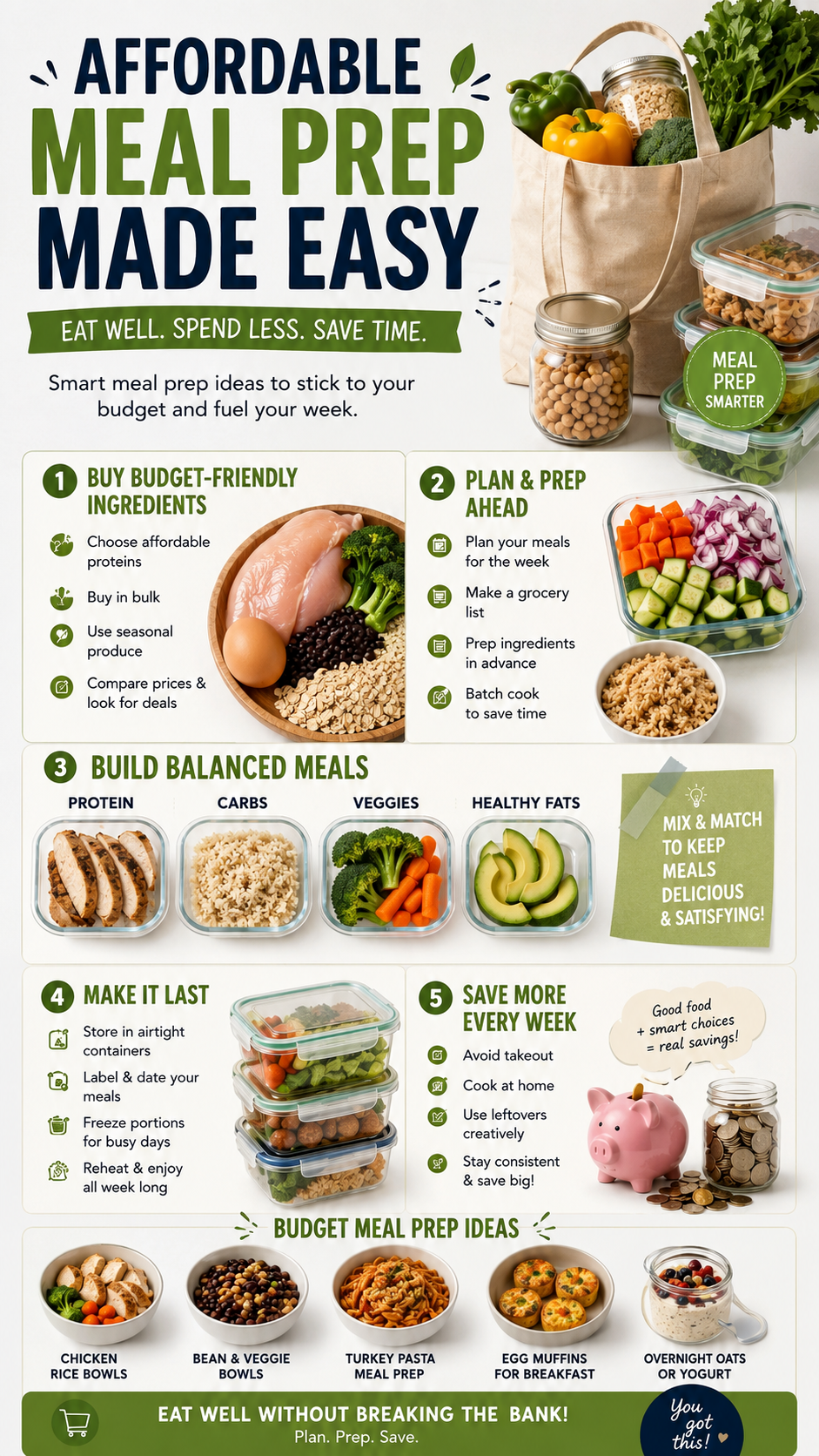 Easy Dinner Recipes on a Budget Healthy Meal Prep Ideas to Save Time and Money