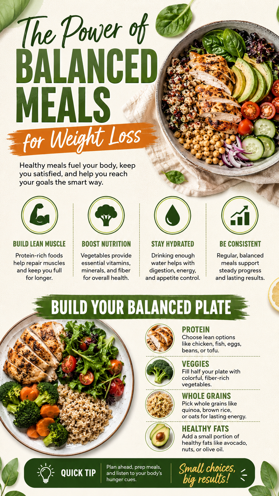 Healthy Eating Tips Balanced Meal Ideas for Sustainable Weight Loss Healthy Recipes