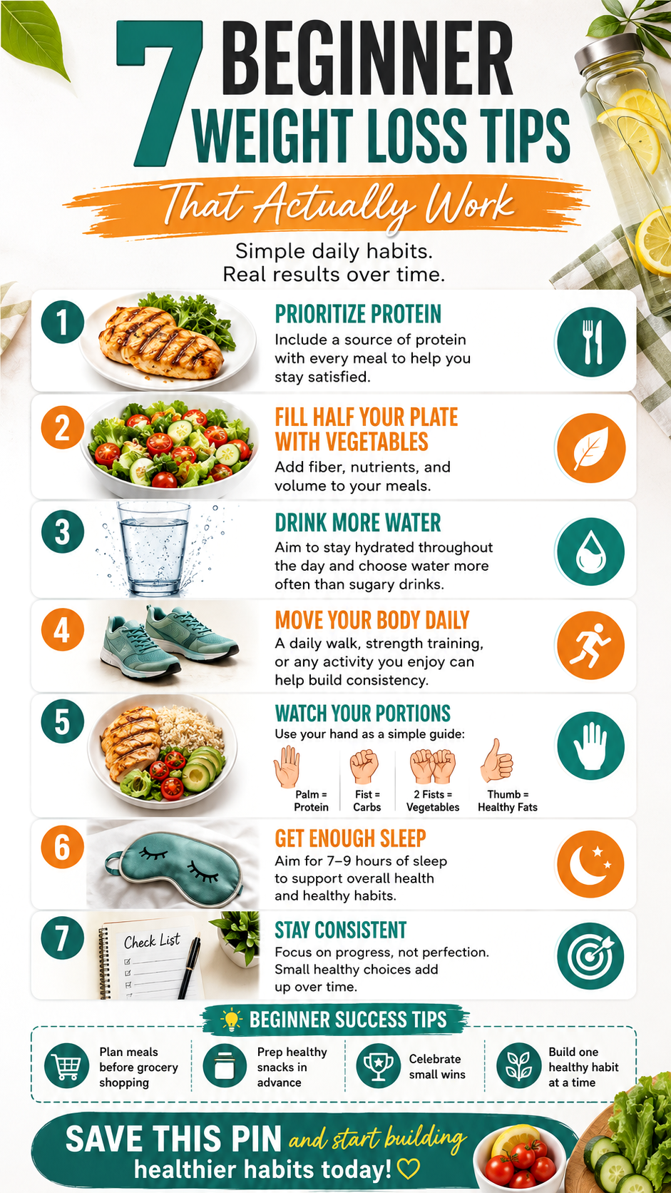 Healthy Recipes for Weight Loss 7 Beginner Tips for Easy Healthy Eating Habits