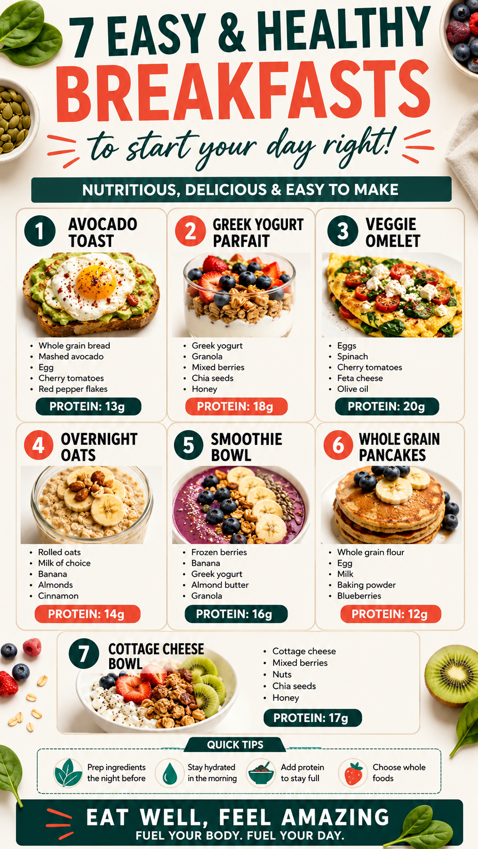 7 Healthy High Protein Breakfast Sandwich Ideas for Easy Healthy Breakfasts