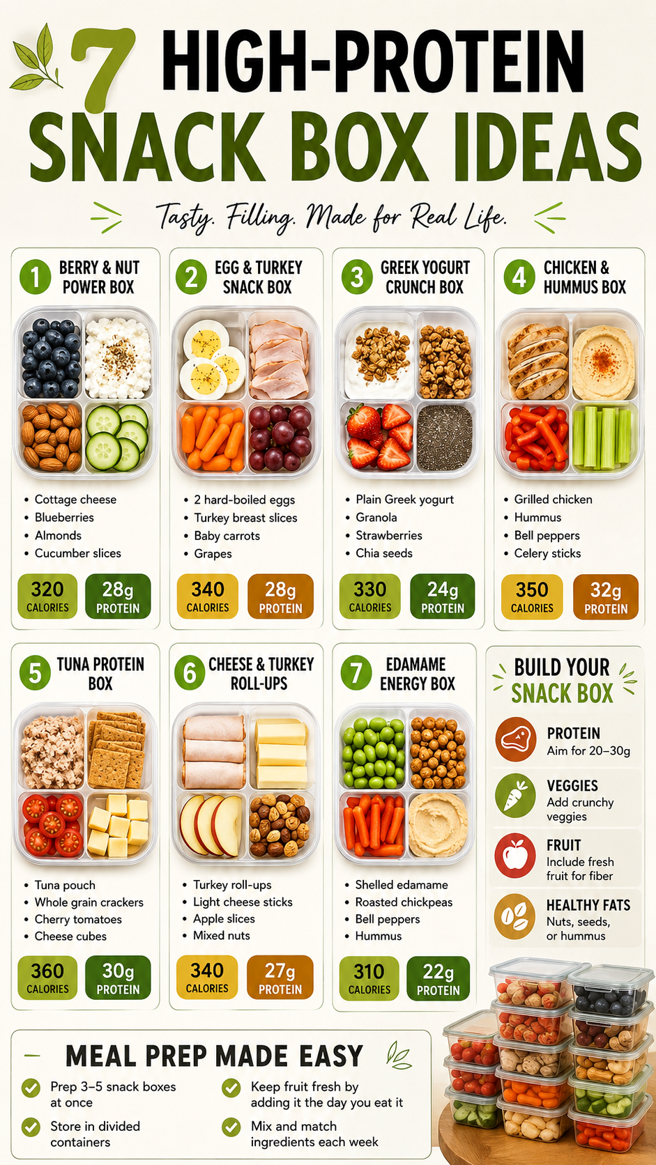 Healthy High-Protein Snack Ideas for Easy Grab-and-Go Snacks