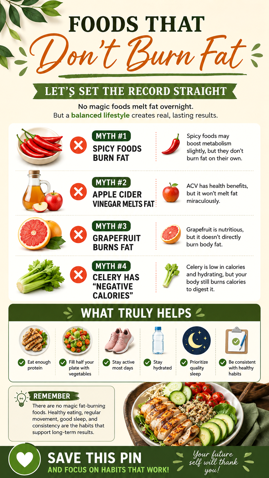 Healthy Recipes for Sustainable Weight Loss Foods That Support Healthy Fat Loss Myths