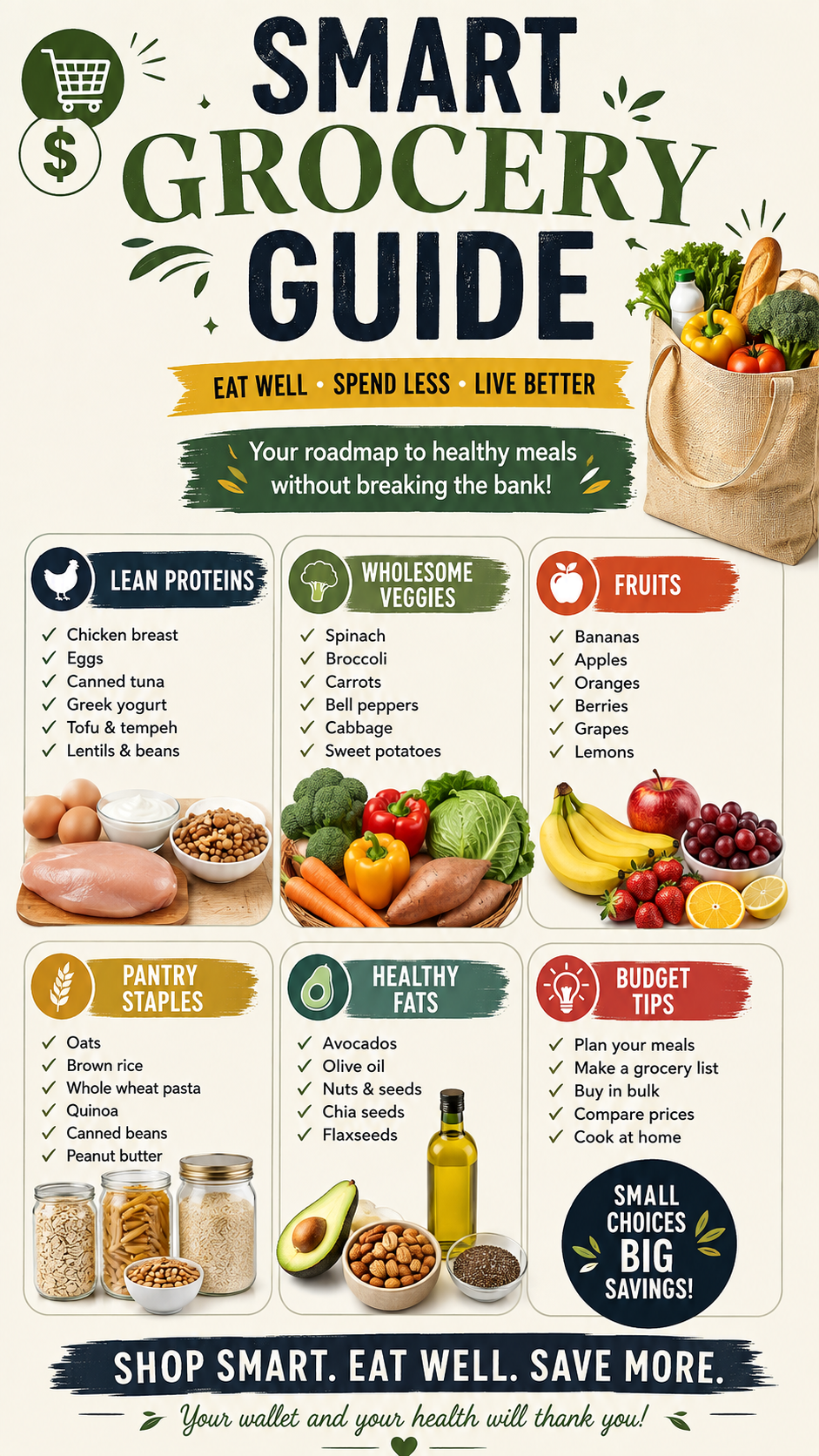 Healthy Recipes on a Budget Grocery Guide for Cheap Clean Eating Ideas