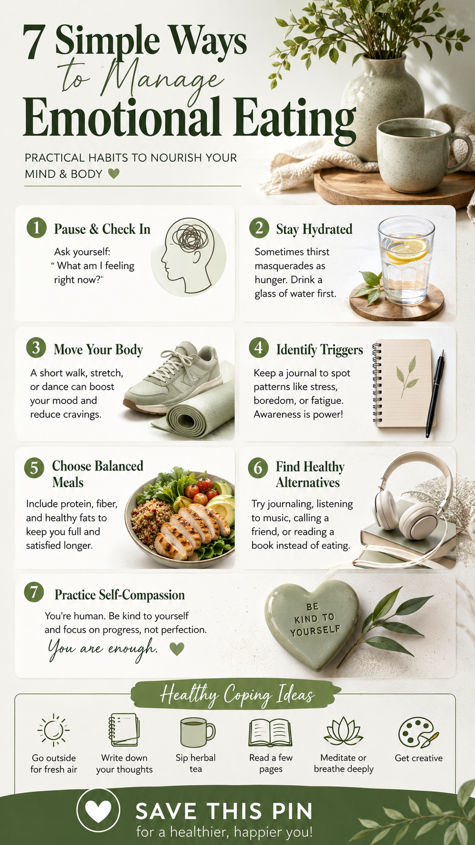 Healthy Snacks to Stop Emotional Eating 7 Mindful Tips for Better Eating Habits